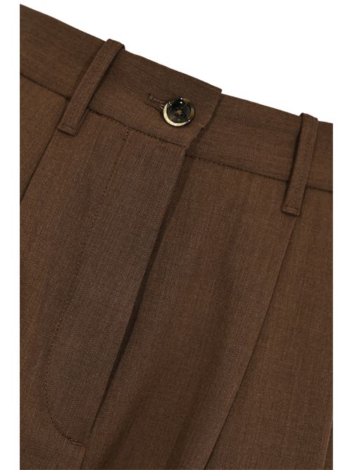 Pantalone Gemma carrot con pinces Nine in the morning | 9FW25 GEM09CAMEL